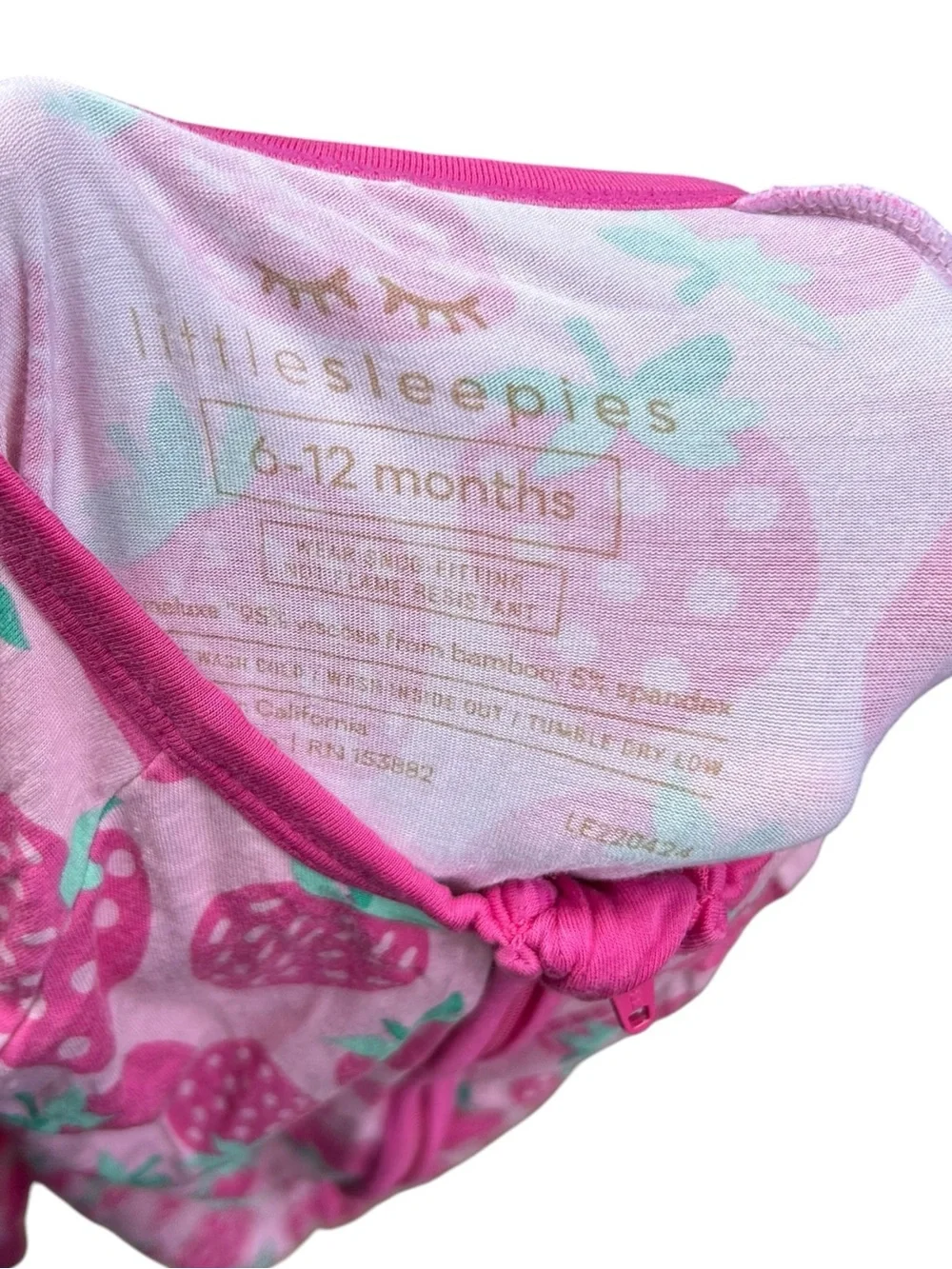 Little Sleepies sweet strawberry